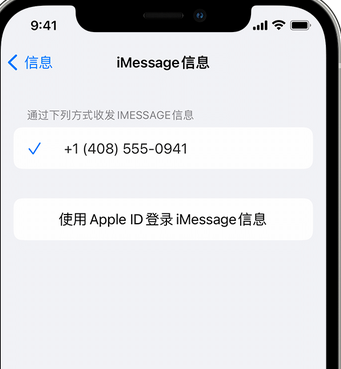 五桂山街道apple维修iPhone上无法正常发送iMessage信息 