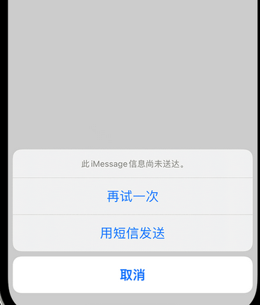 五桂山街道apple维修iPhone上无法正常发送iMessage信息