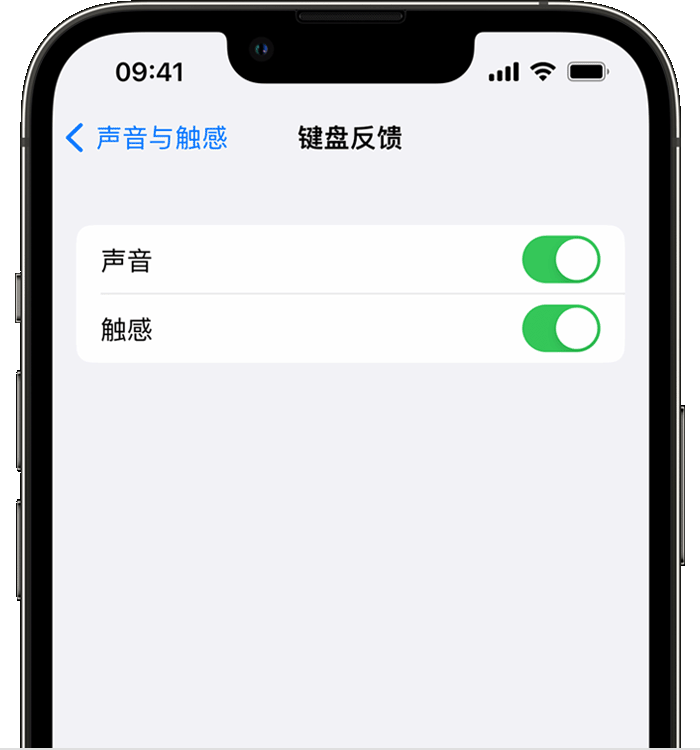 五桂山街道苹果14维修店分享如何在 iPhone 14 机型中使用触感键盘 