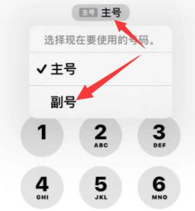 五桂山街道苹果14维修店分享iPhone 14 Pro Max使用副卡打电话的方法 