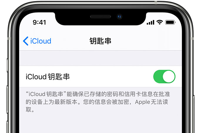 五桂山街道苹果手机维修分享在 iPhone 上开启 iCloud 钥匙串之后会储存哪些信息 