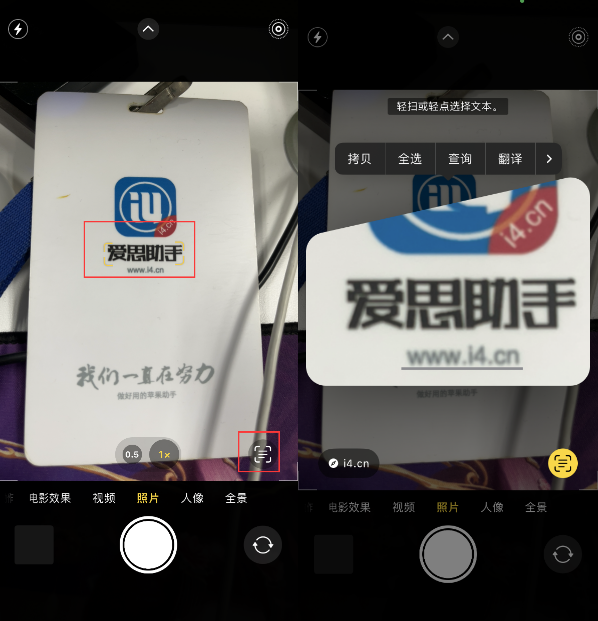 五桂山街道苹果手机维修分享升级iOS 16后如何通过相机翻译文本 